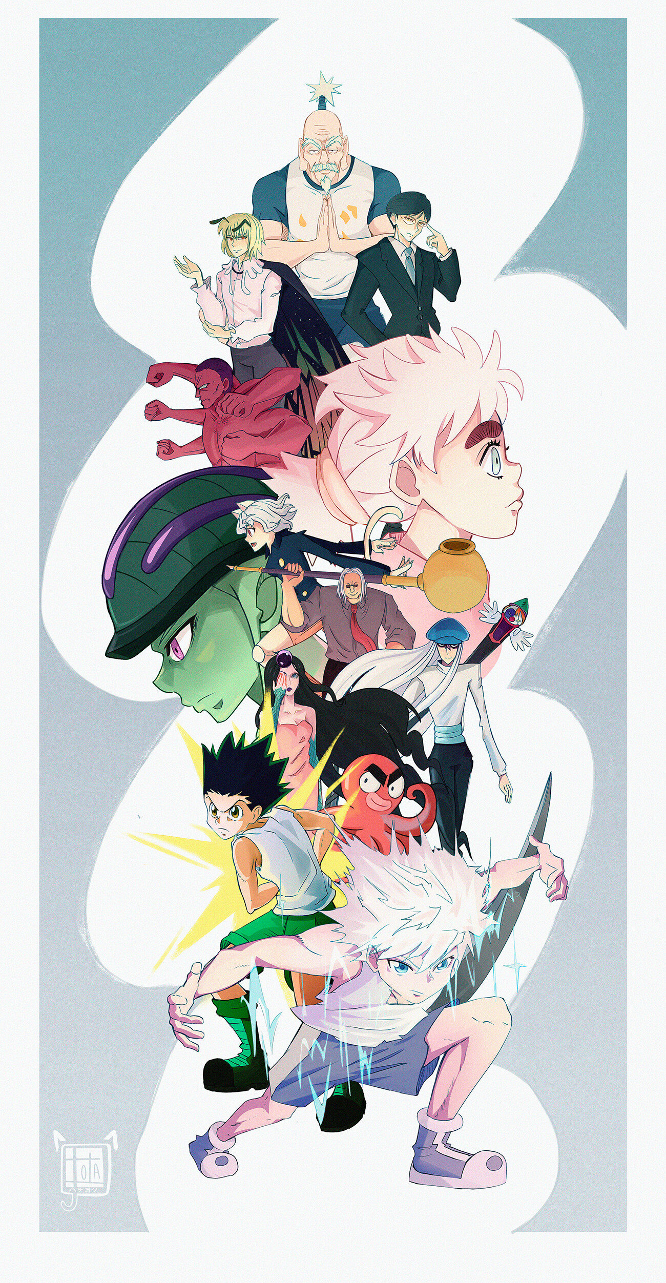 Artstation Hunter X Hunter 01