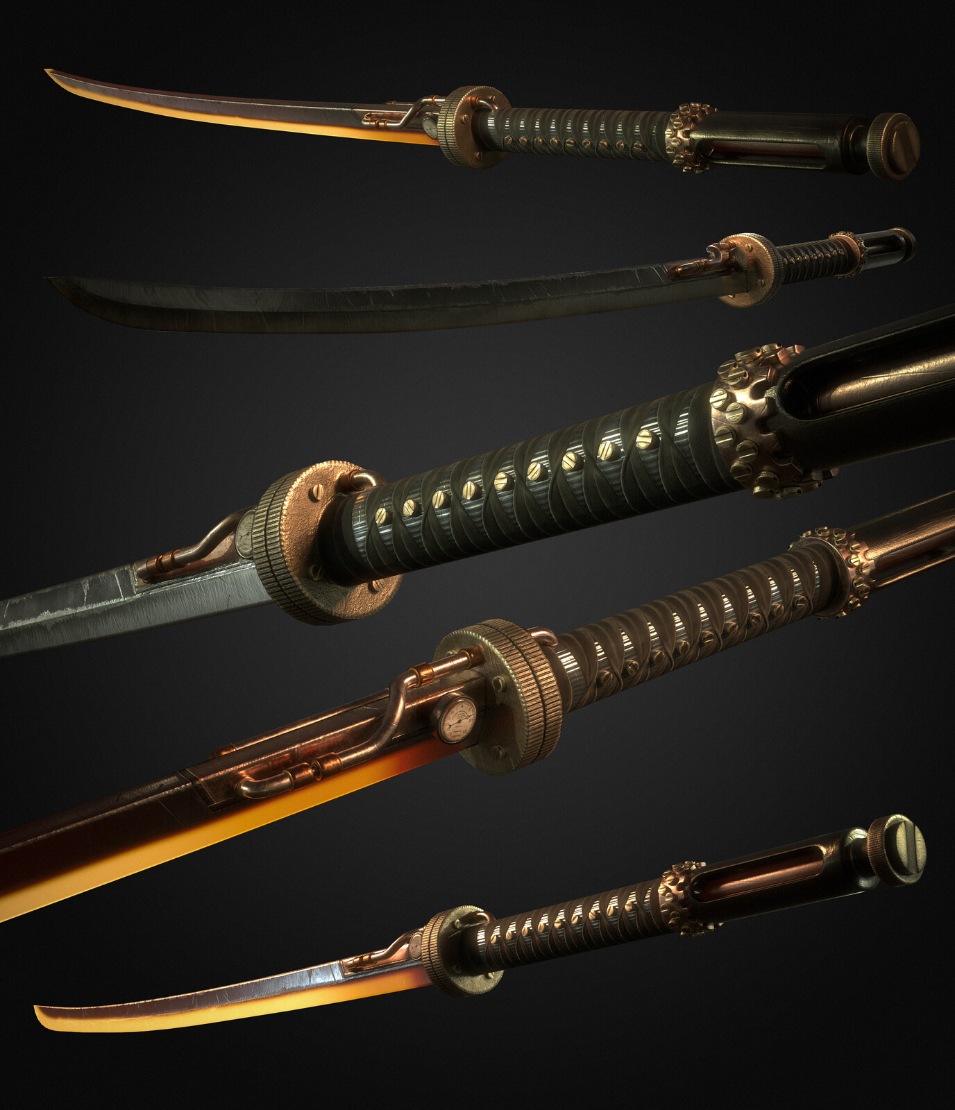 Steampunk Katana