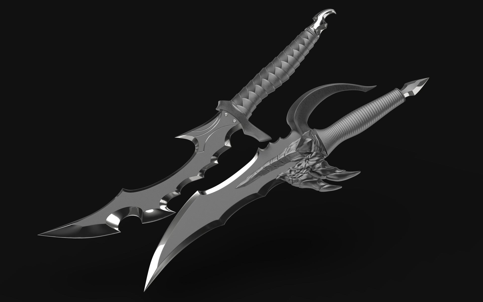 Artstation weapon commision solo leveling