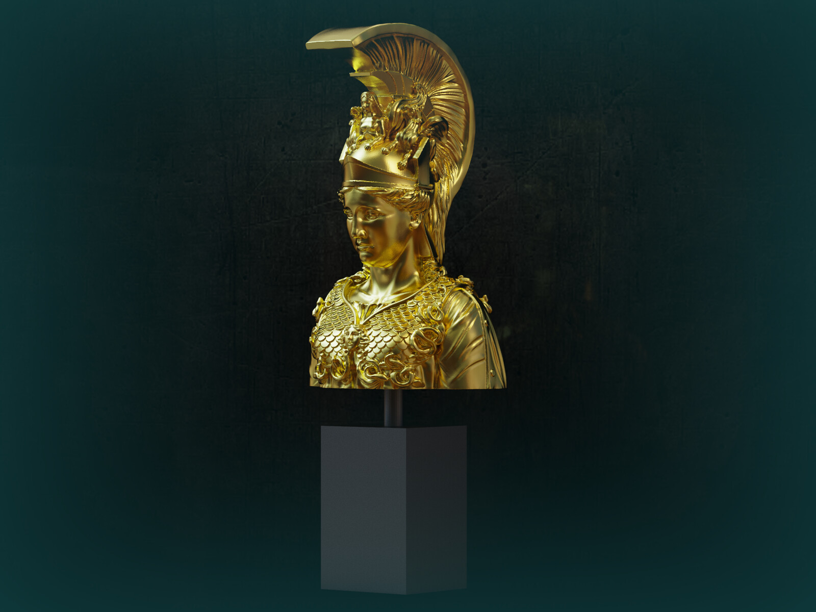 Avraam Avramidis - Bust of Pallas Athena