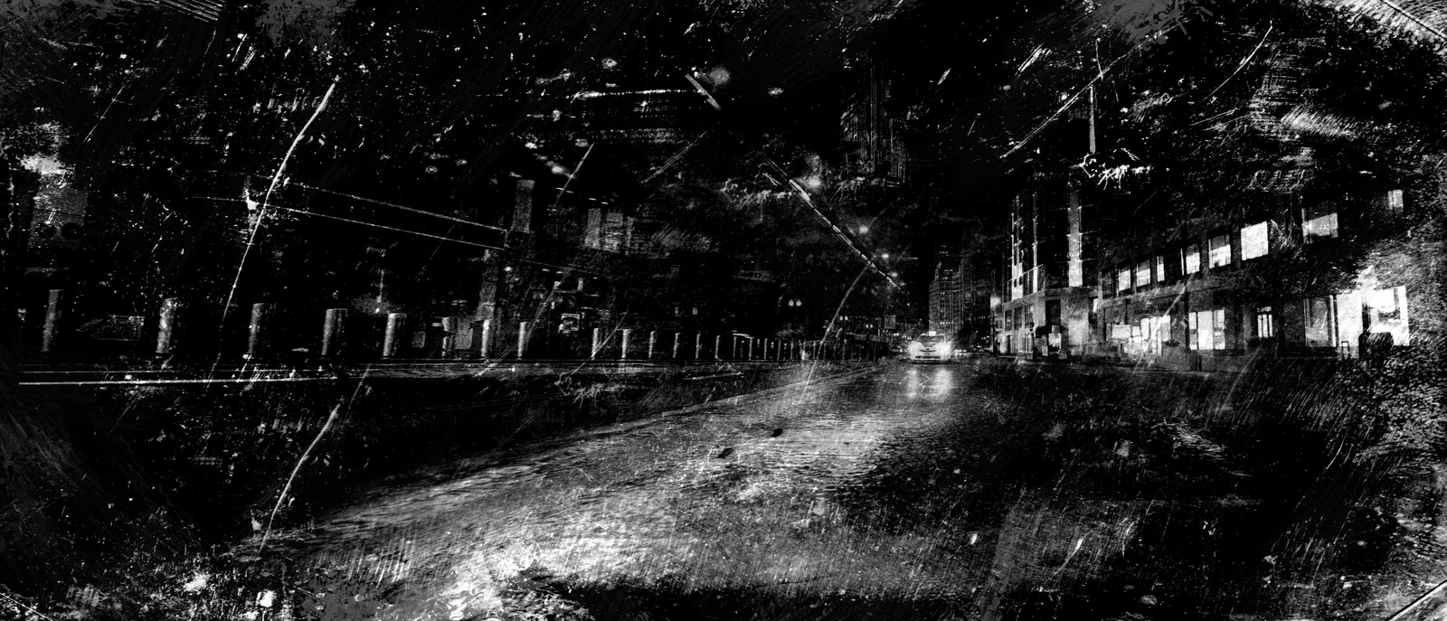 Into The Shadows - Grain Series Premium Print