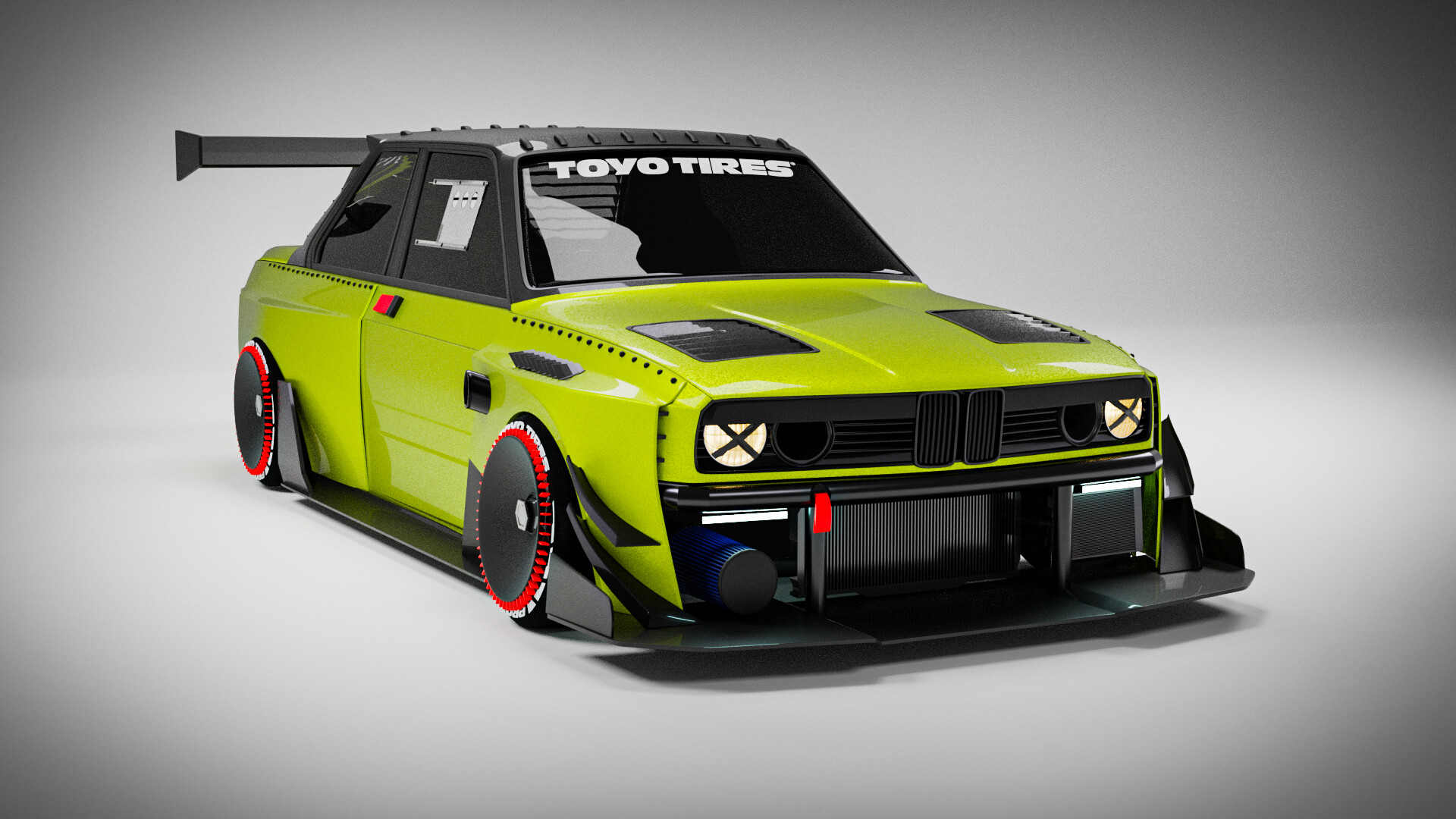 ArtStation - Drift car concept