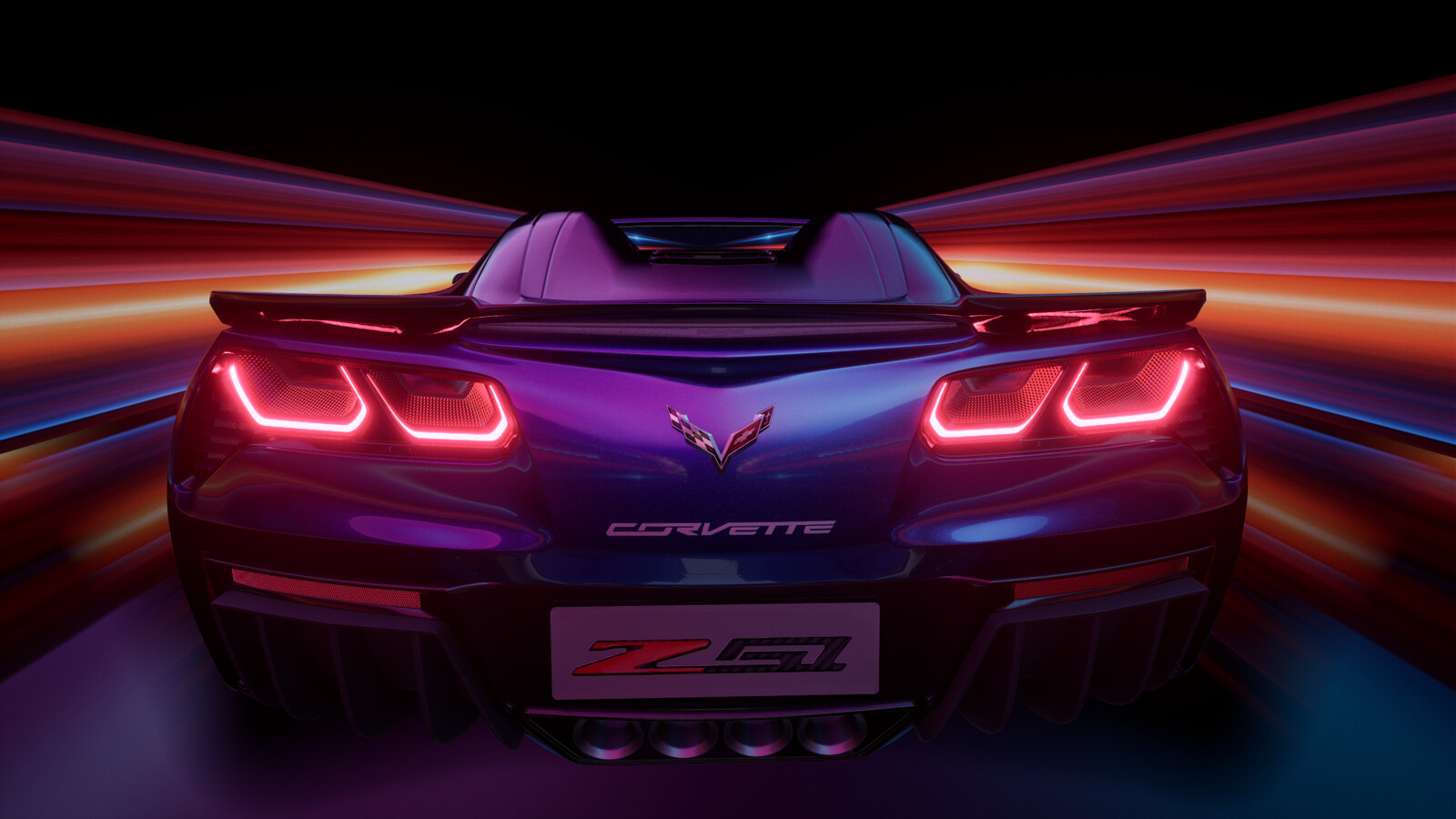 Corvette Z51 Stingray Unreal Engine