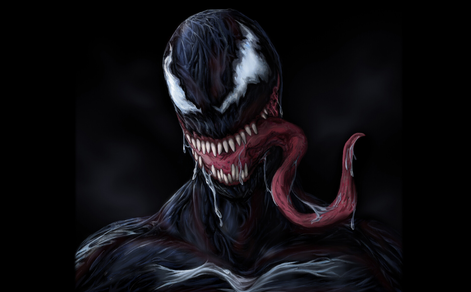 Venom Bust Fan Art.
