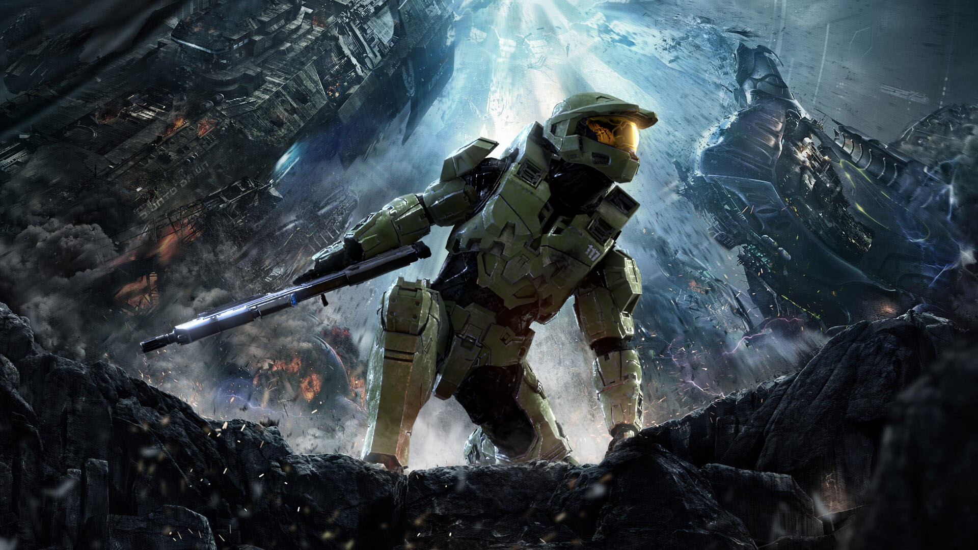 Halo 4 Cover Art with Infinite Master Chief.