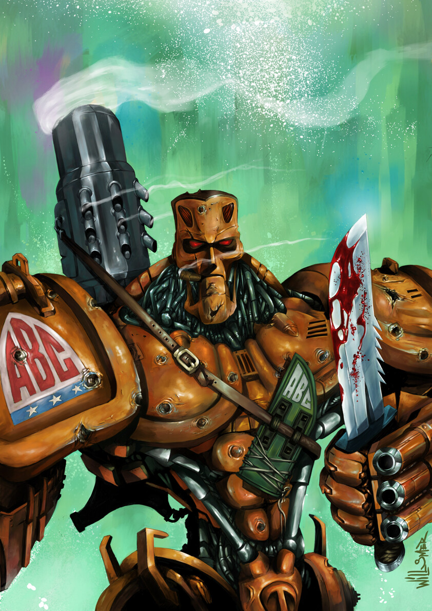 ArtStation ABC Warriors Hammerstein