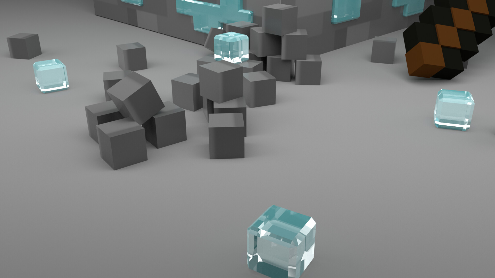 Diamond Ore Minecraft Texture