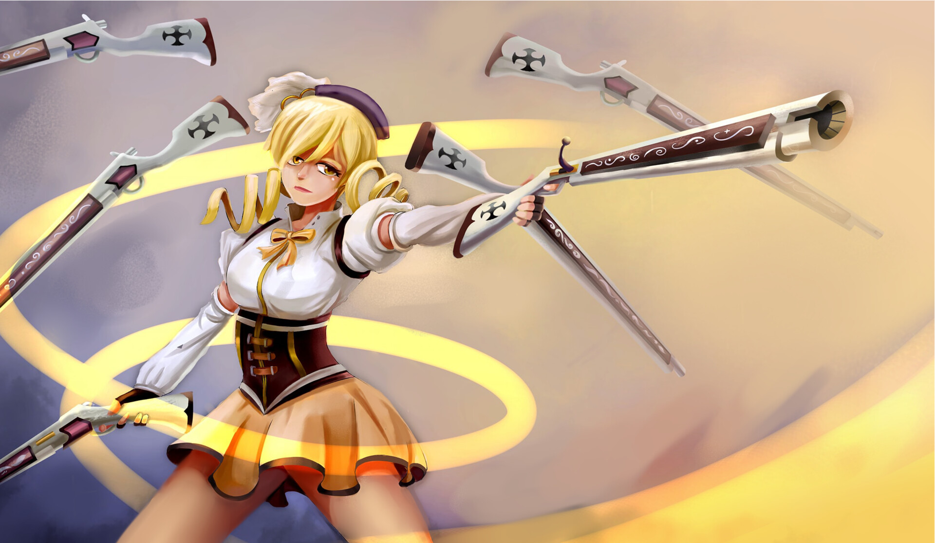 Artstation Fanart Of Mami Tomoe From Mahou Shoujo Rodolfo Luga Ii She gave me a list of characters to choose, and in the end i chose mami ;w; fanart of mami tomoe from mahou shoujo