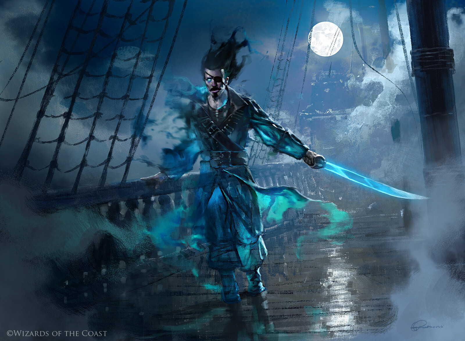 Greg Rutkowski - Ghost of Ramirez DePietro - Magic the Gathering