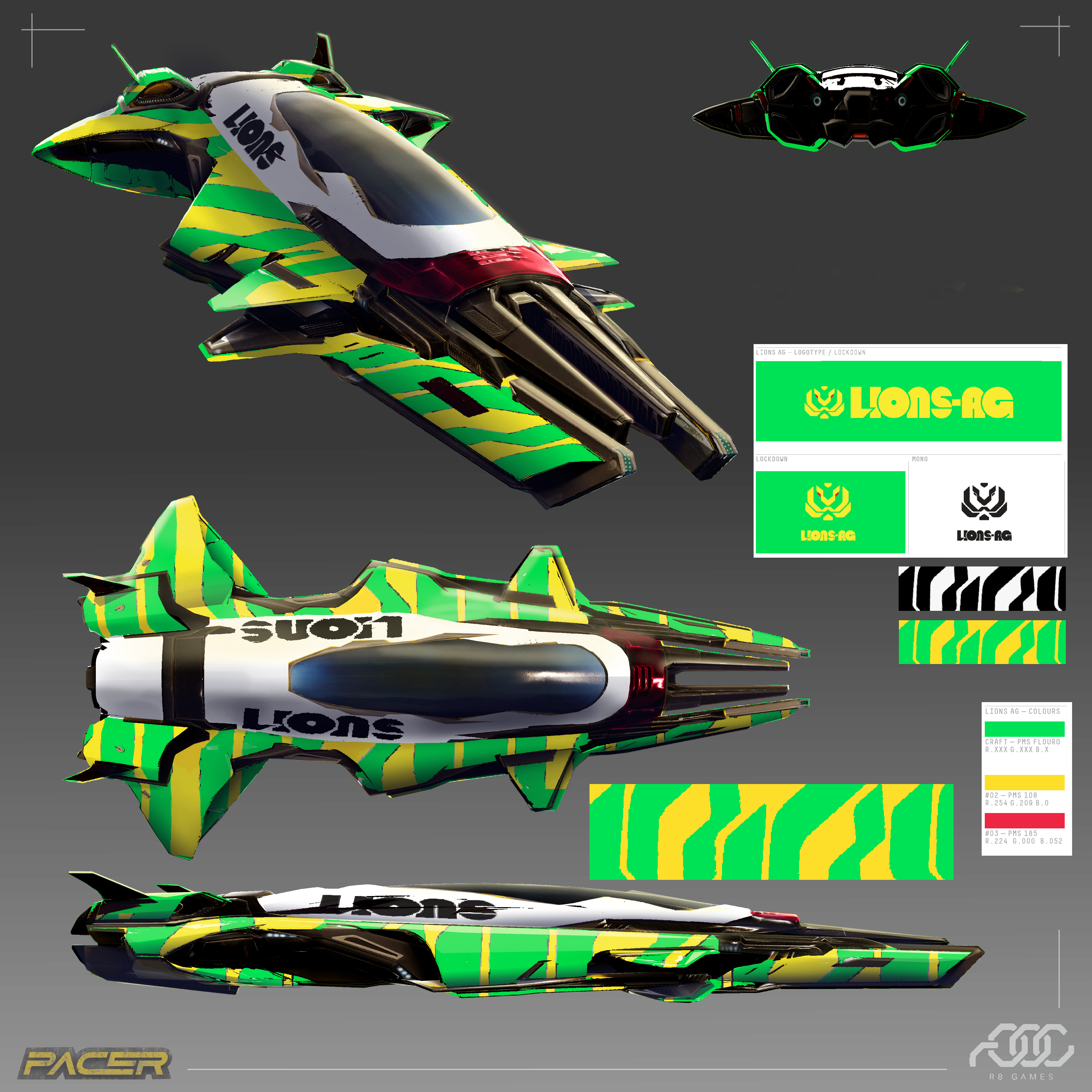 Python - Les Lions Career Completion Skin
