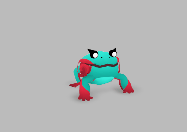Artstation Frog Eat