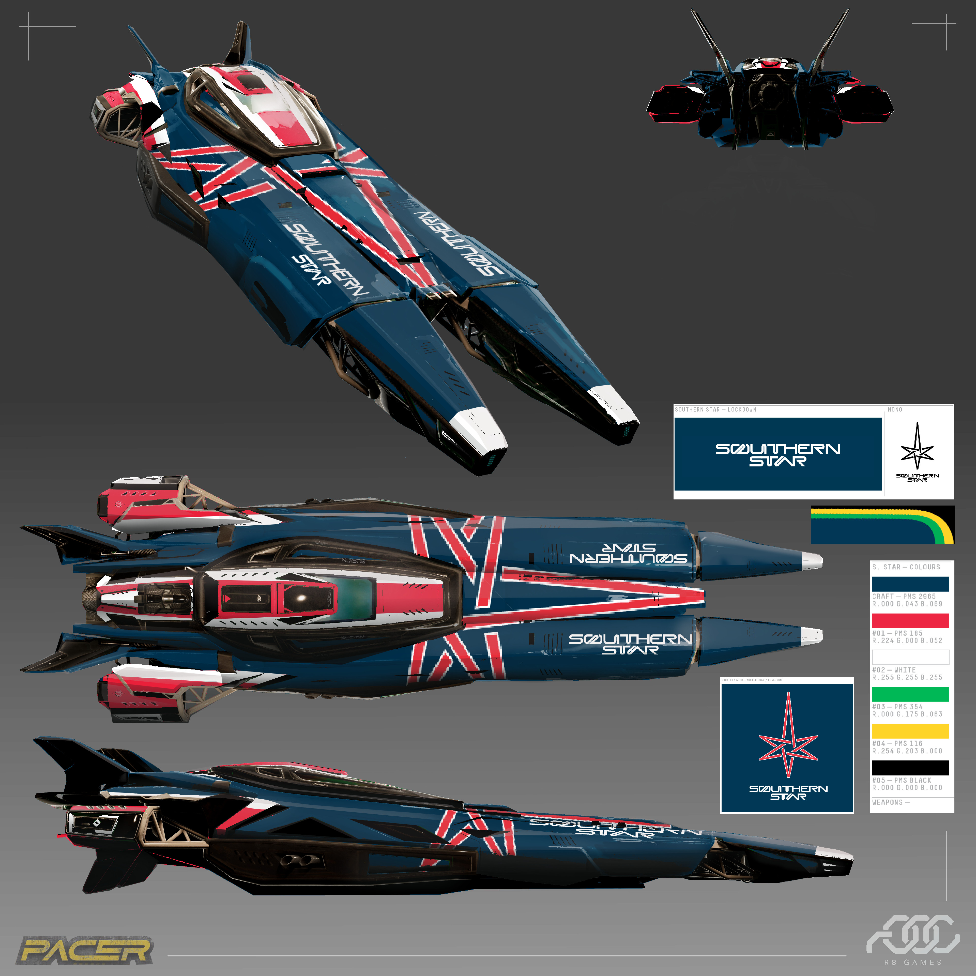Vixen - Southern Star Career Completion Skin
