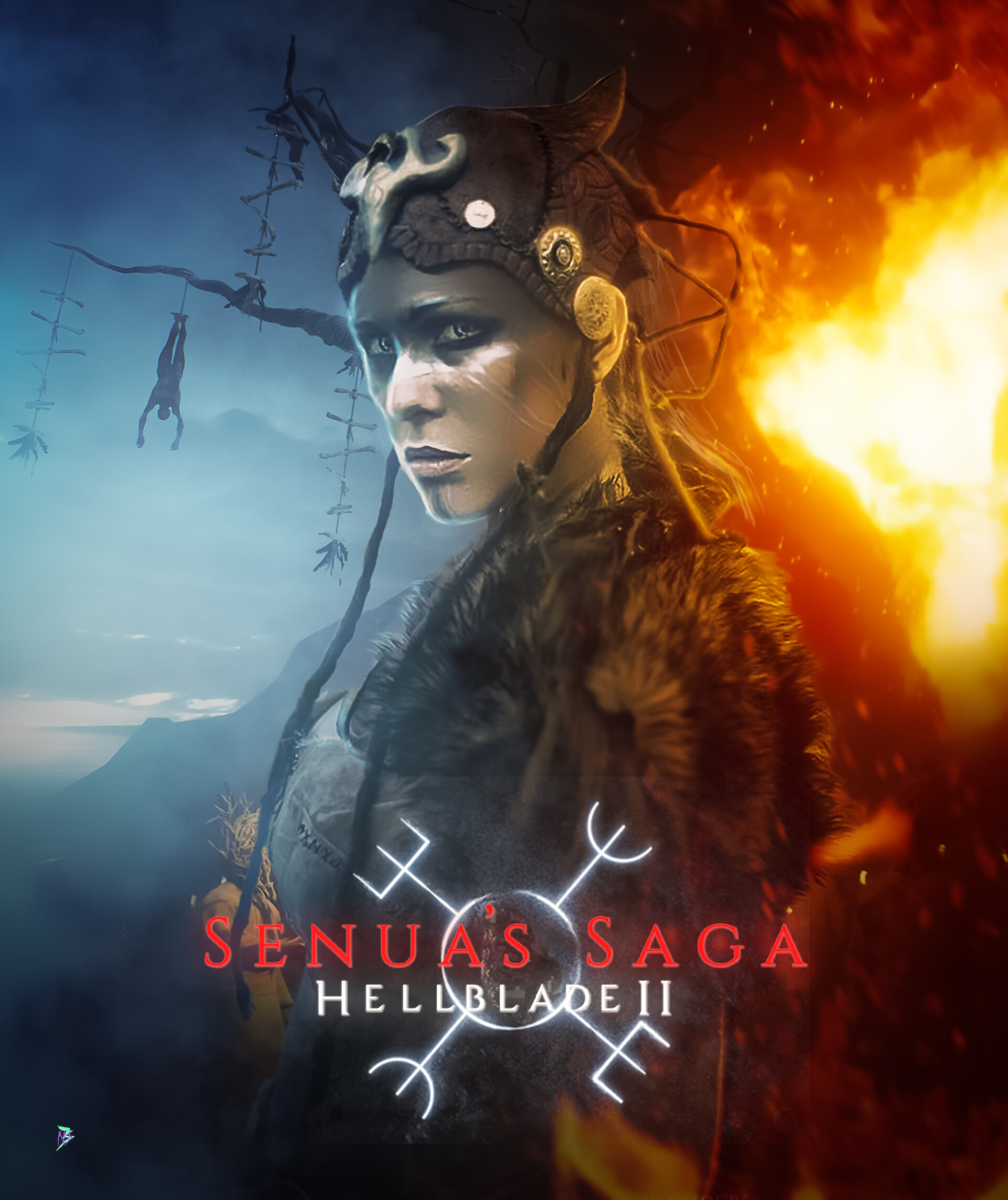 Senua's Saga: Hellblade II - PS5 Box Art by youknowwho77 on DeviantArt