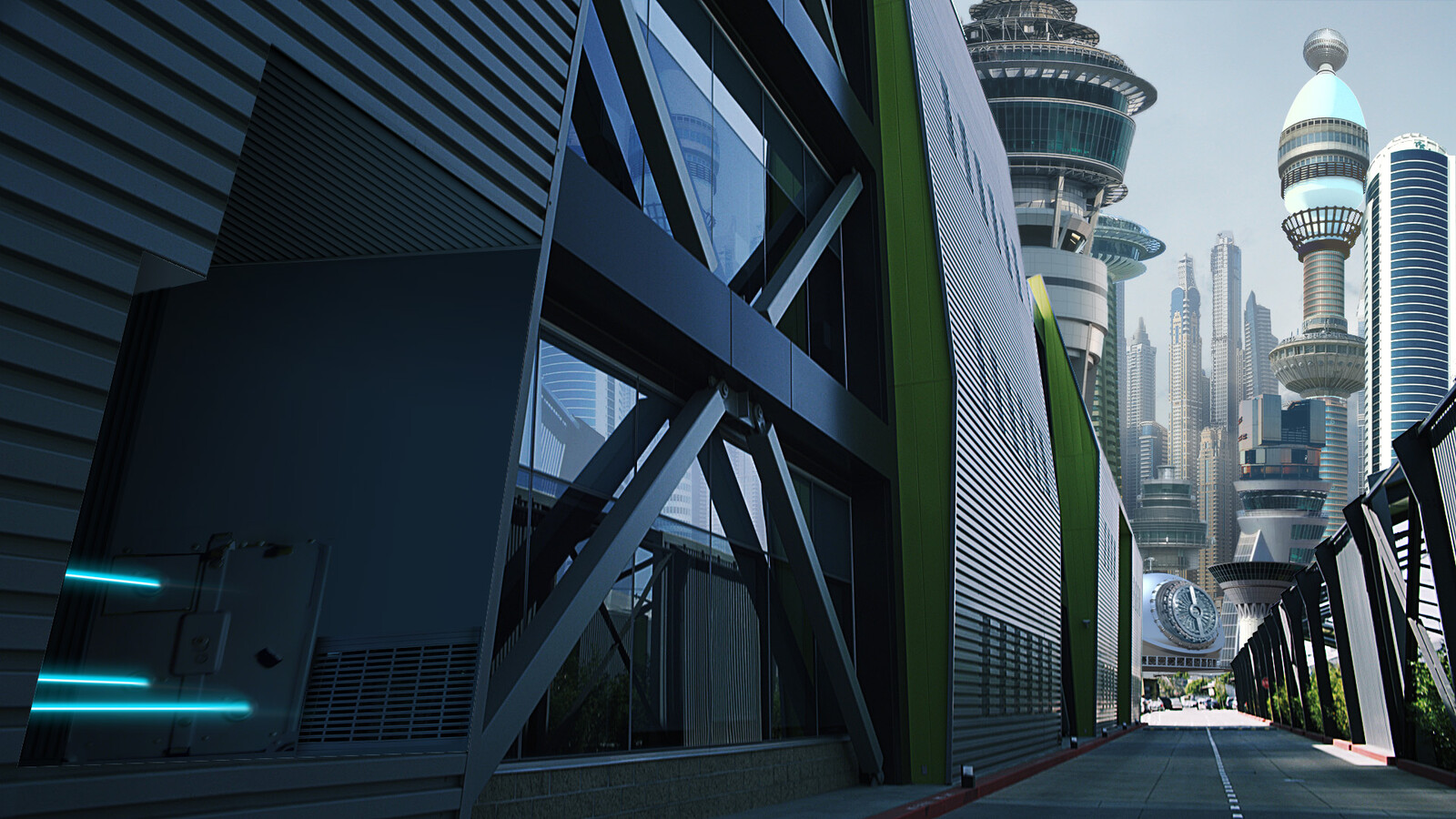 D-Tec matte painting