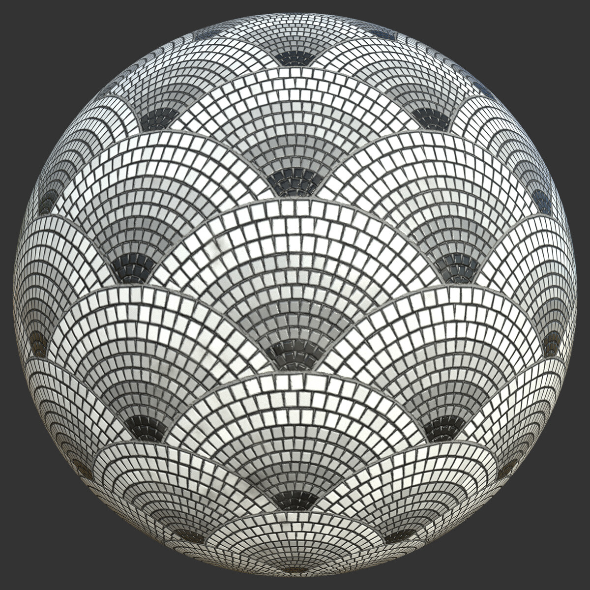 TextureCan French Mosaic Tiles Texture