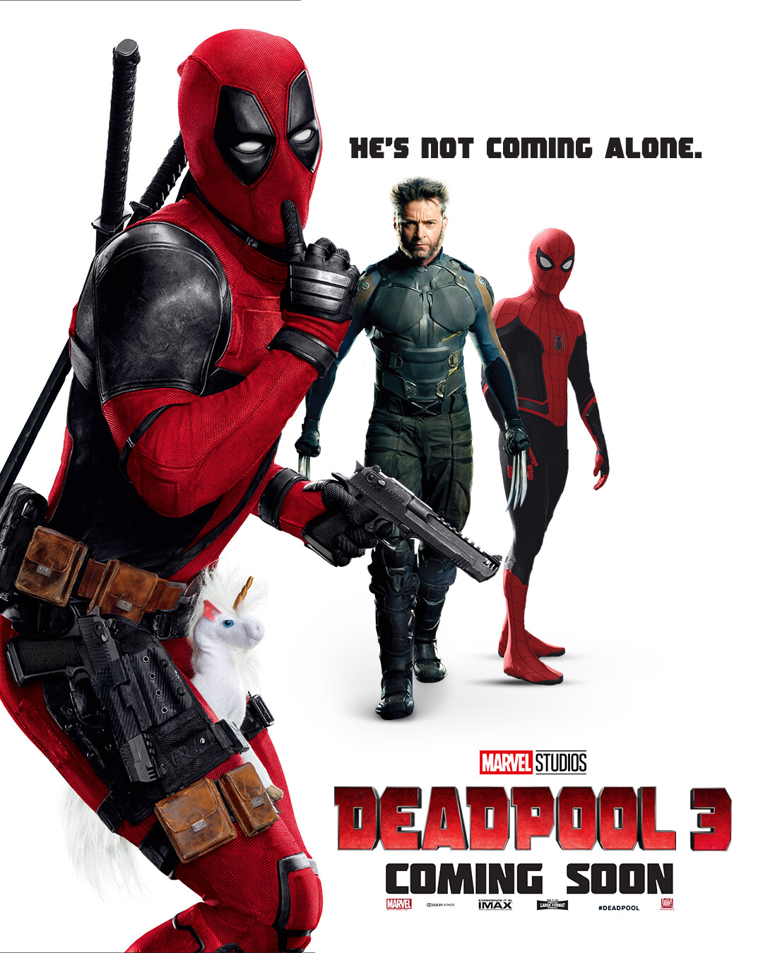 I made a poster for Deadpool 3! How excited are you guys for this movie? :  r/marvelstudios