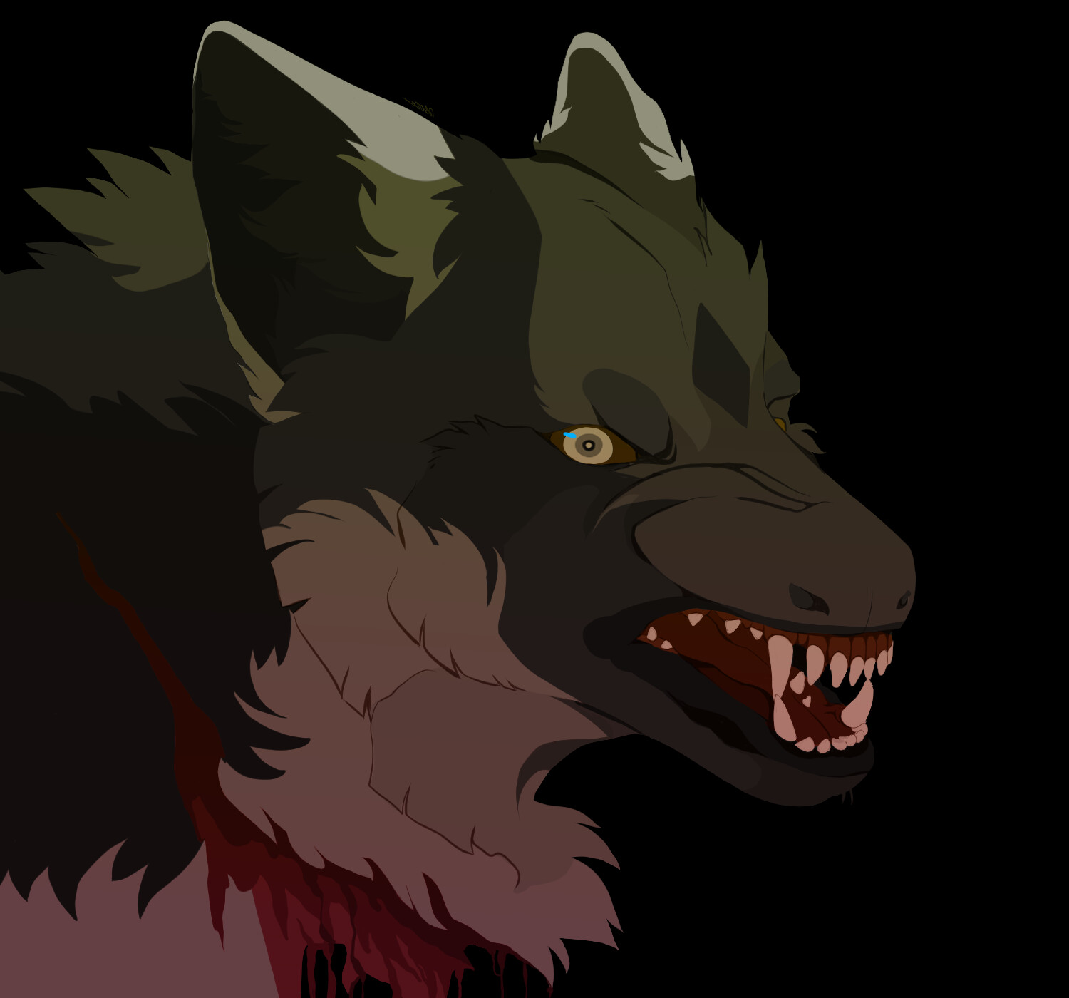 Lineless wolf