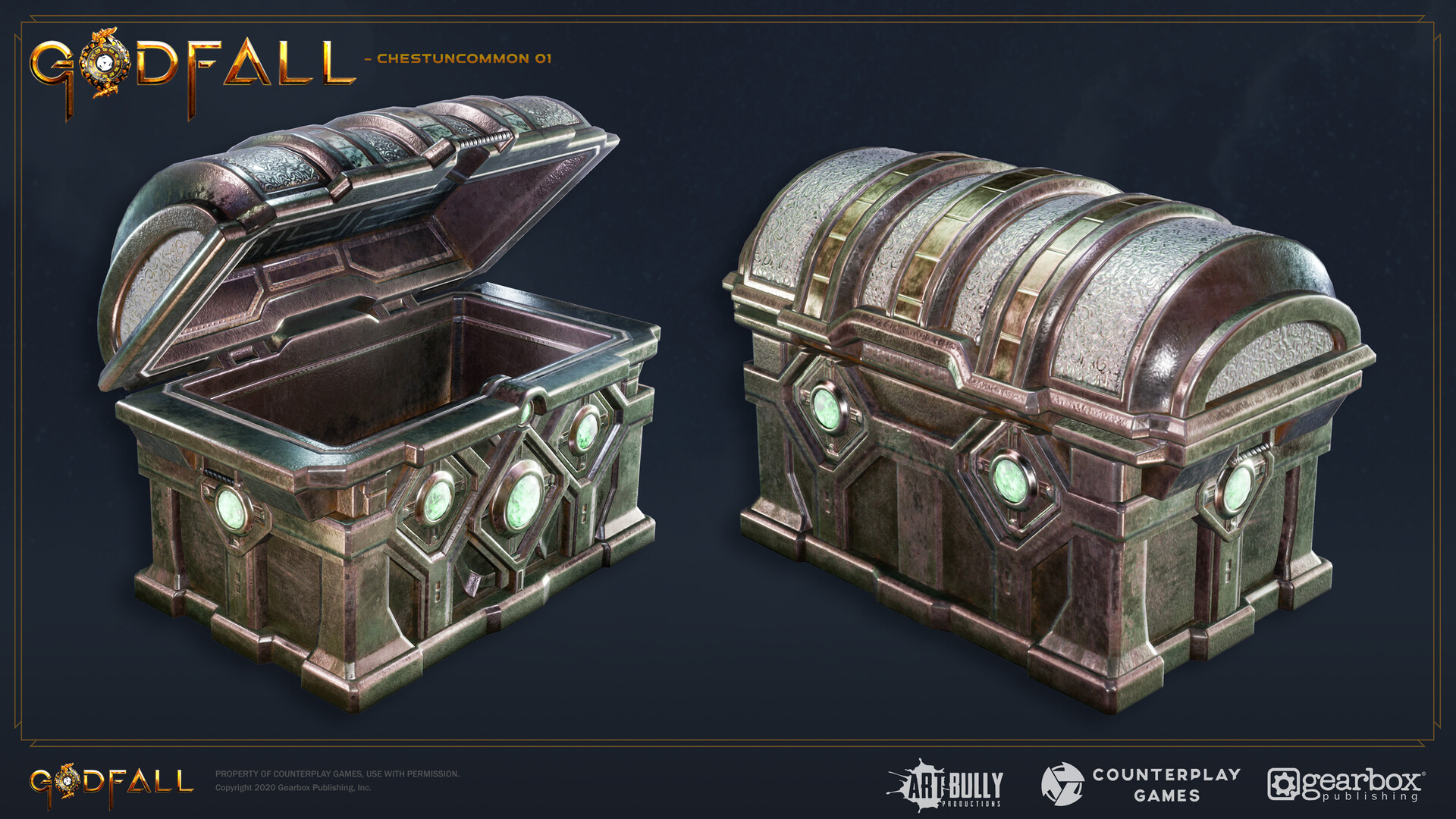 ArtStation Godfall Chest