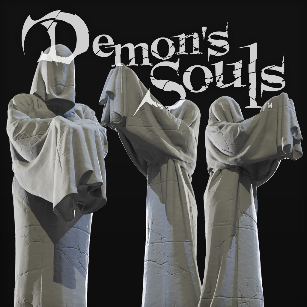 demon souls statue