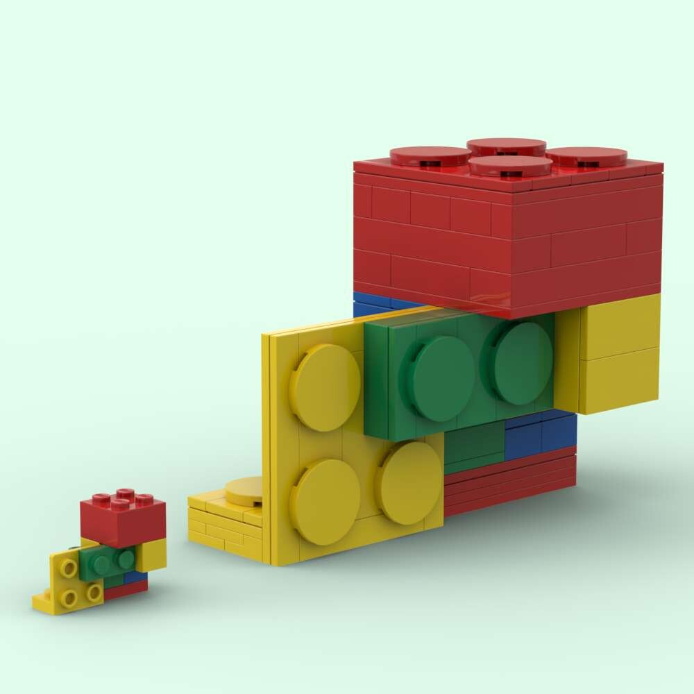 big bricks lego