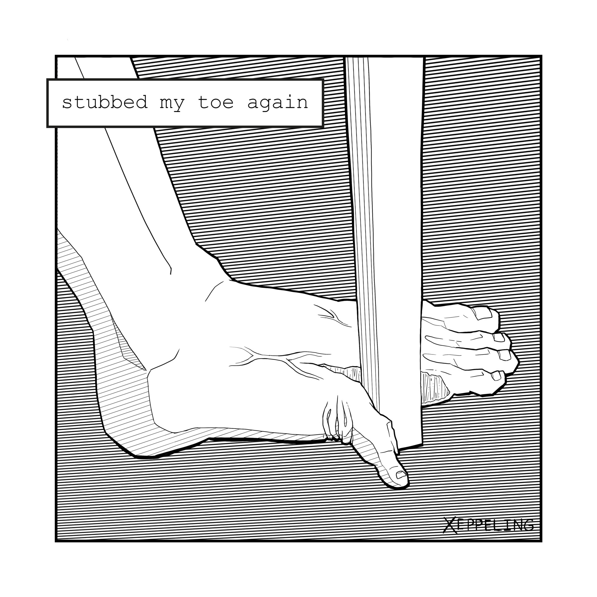 ArtStation Stubbed My Toe Again