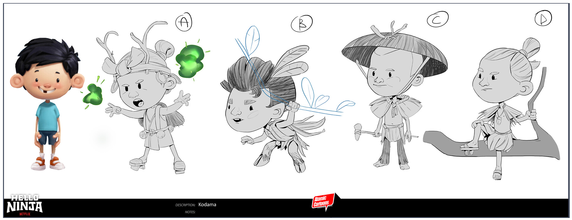 Ilya Viryachev - Hello Ninja - Characters