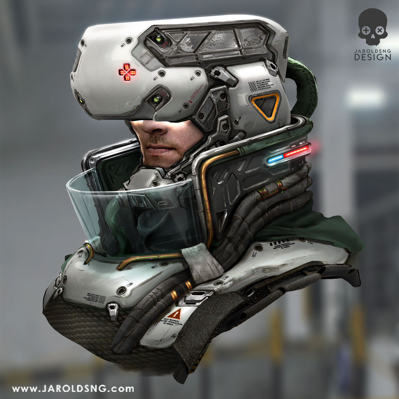 Cyberpunk Paramedic