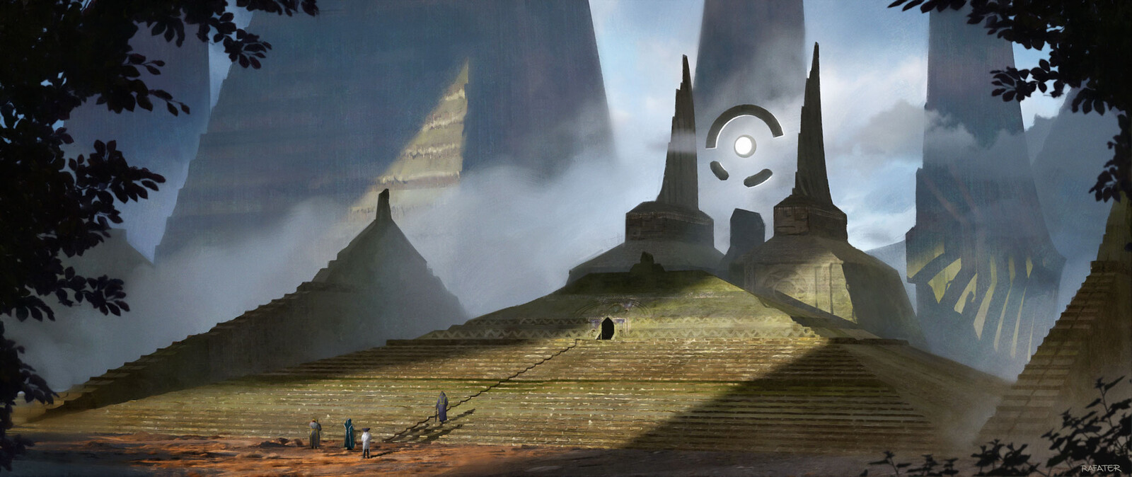 Ancient temple by Rafater
