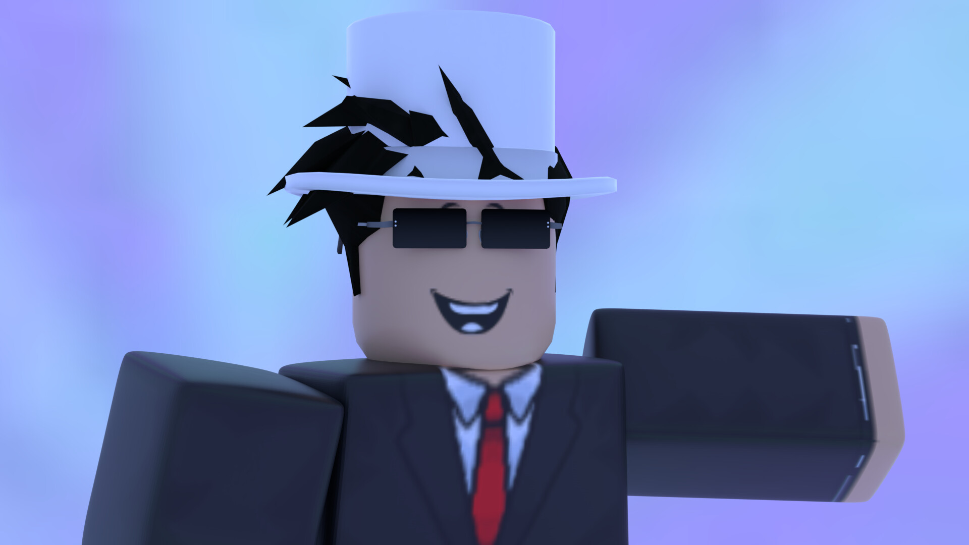 Artstation My Roblox Avatar In Blender 1weirddood - how to make roblox hats without blender