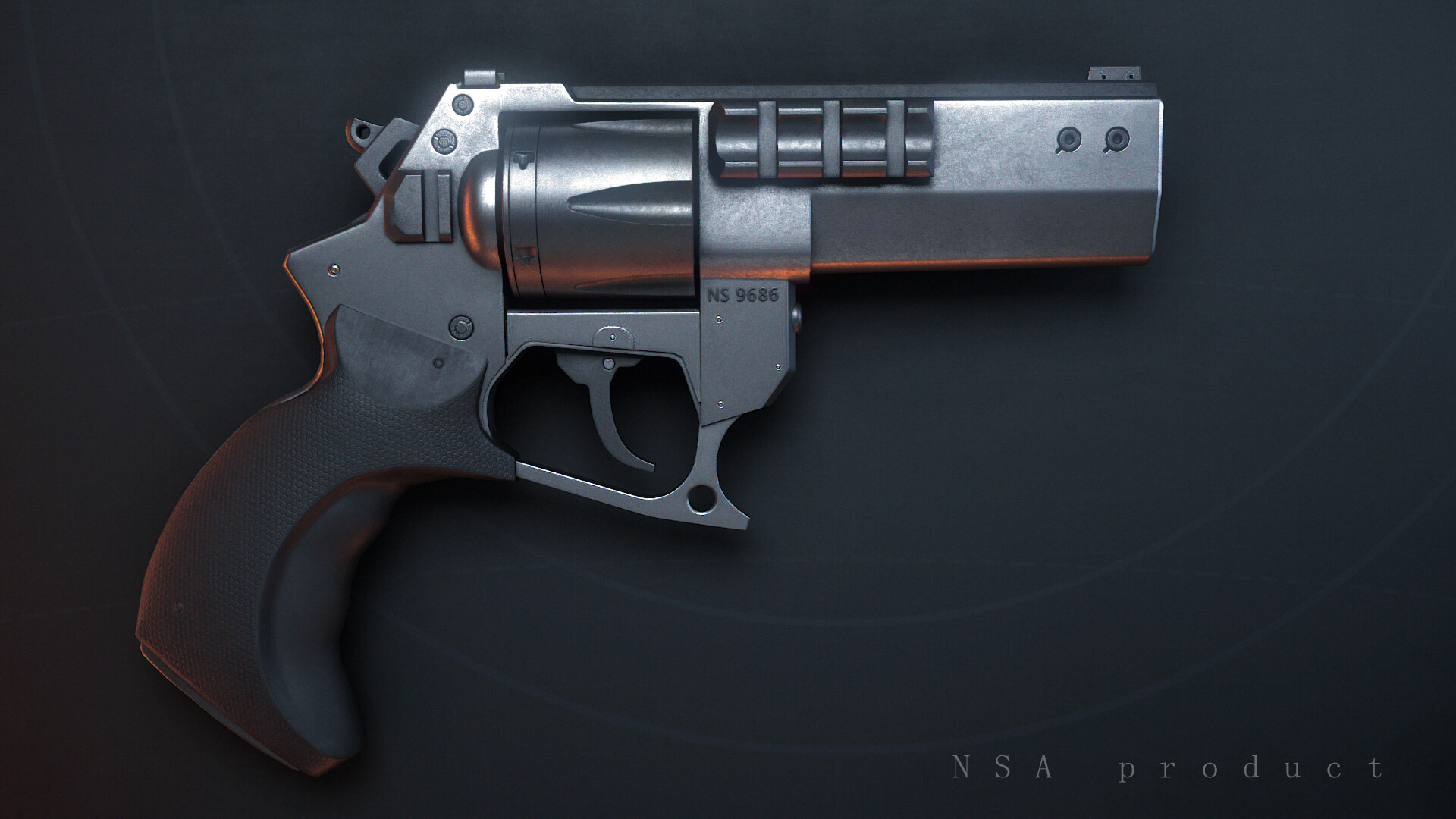 ArtStation - REVOLVER_GUN