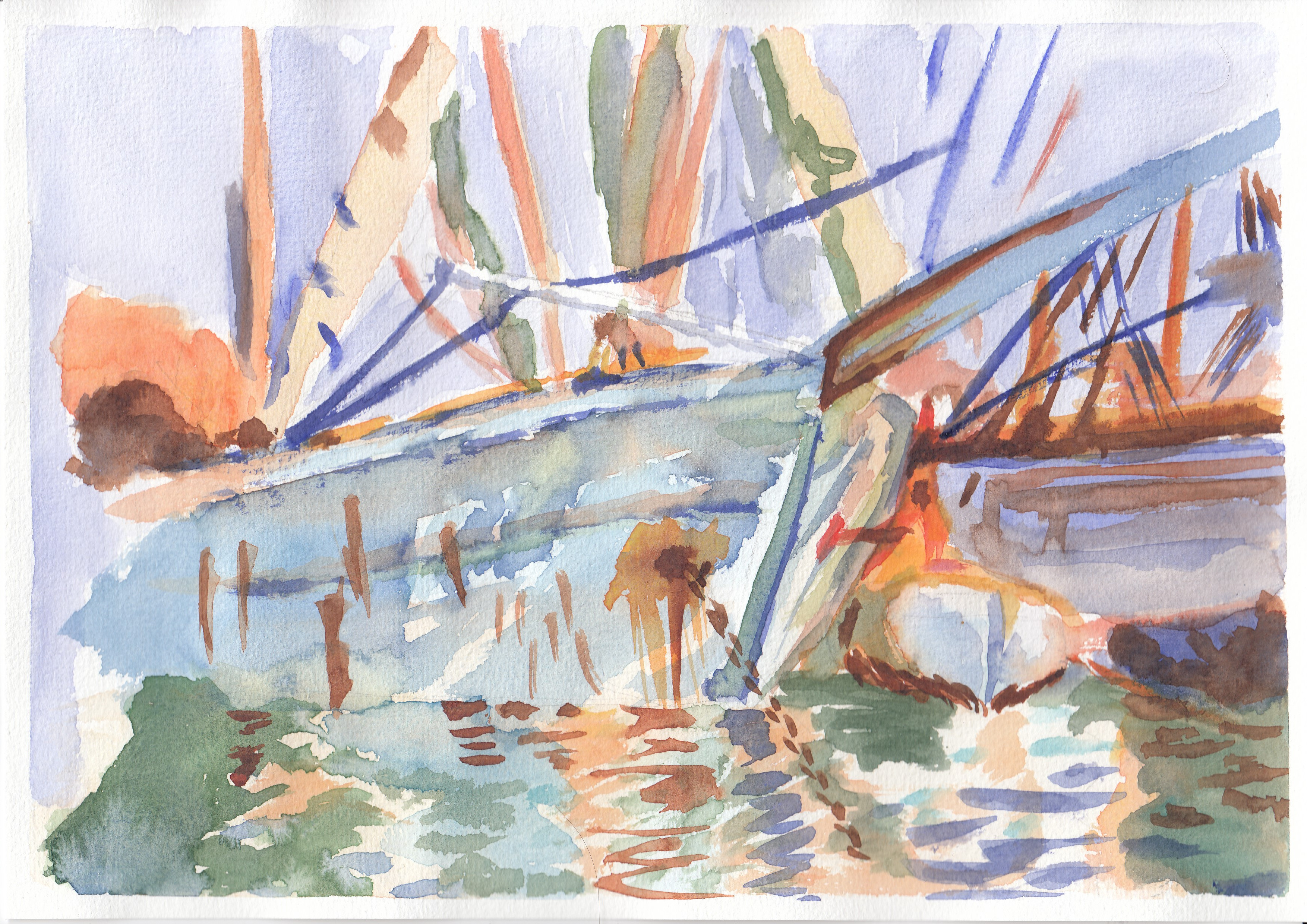 Artstation - Watercolor Master Studies , Ardian Vrijenhoek