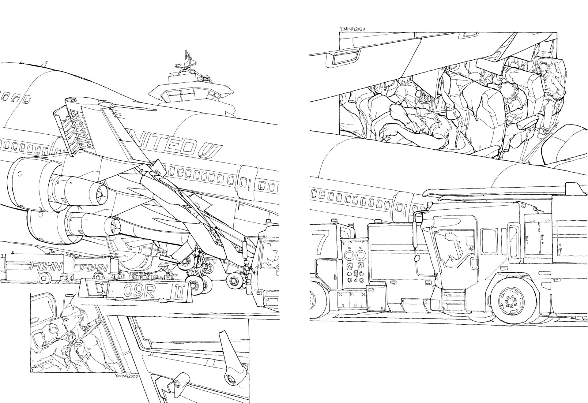 ArtStation - UA 811 Spread #8