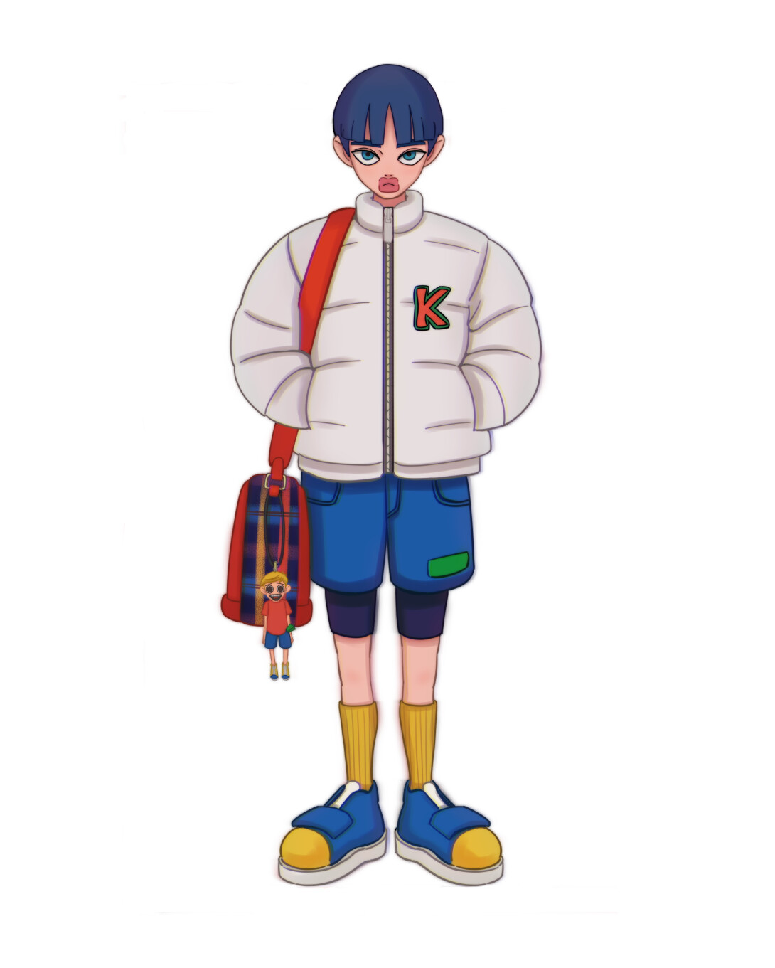 ArtStation Short padding boy