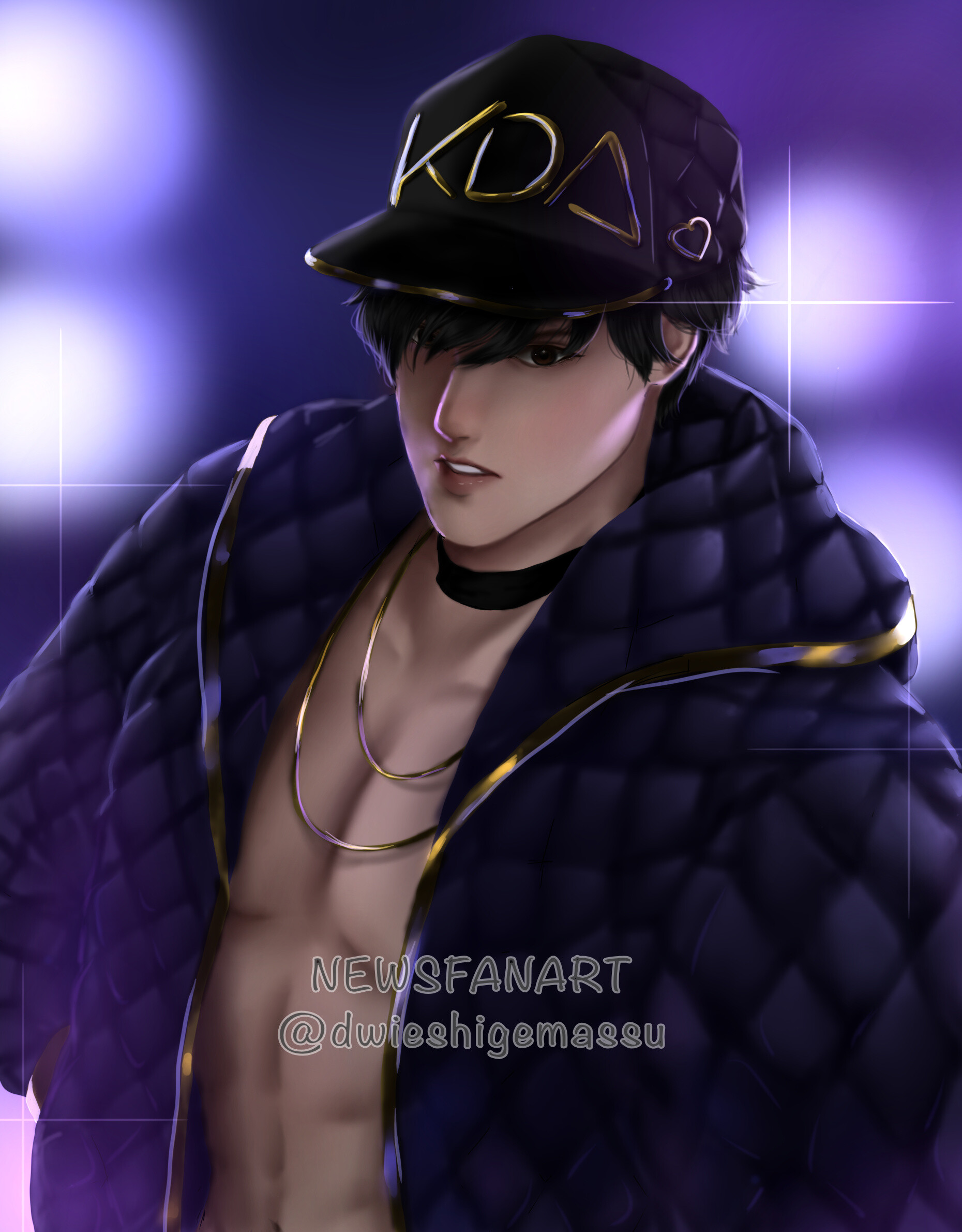 Dwi Nur Asiah Fanart Banana Fish X Kda