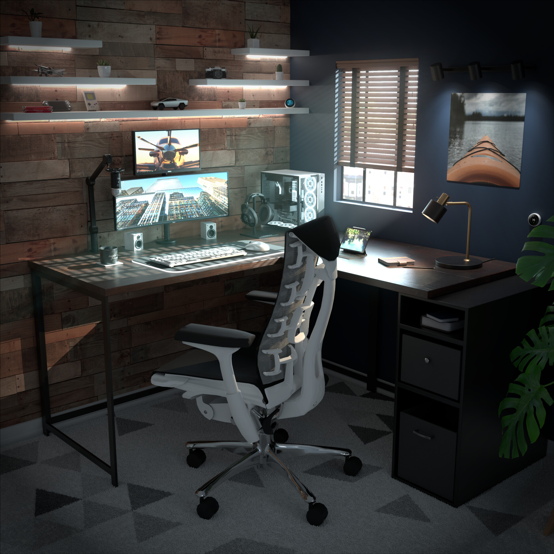 ArtStation - Desk Set-Up