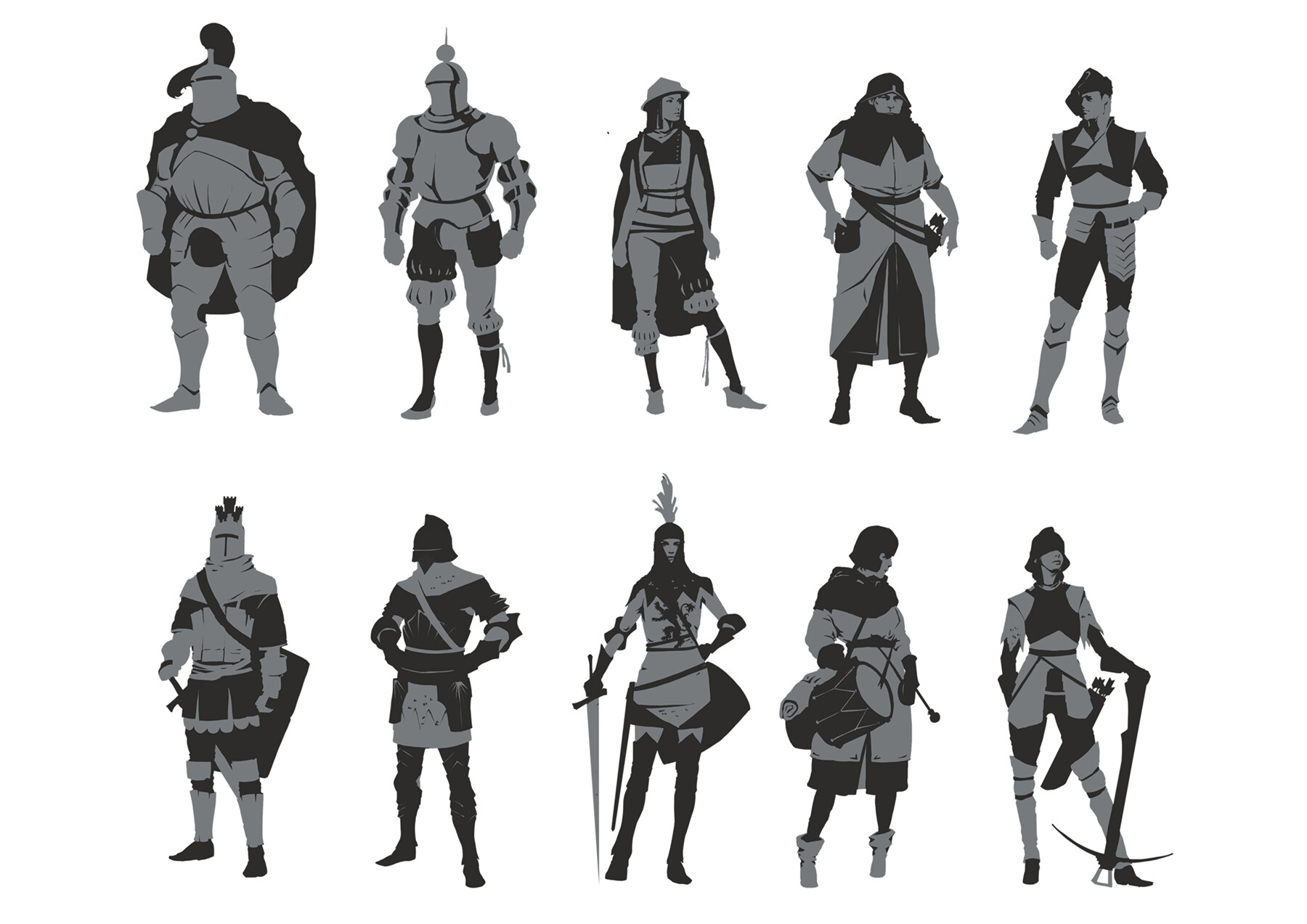 Foundation Art Group Foundation Art Group Shape Design Character