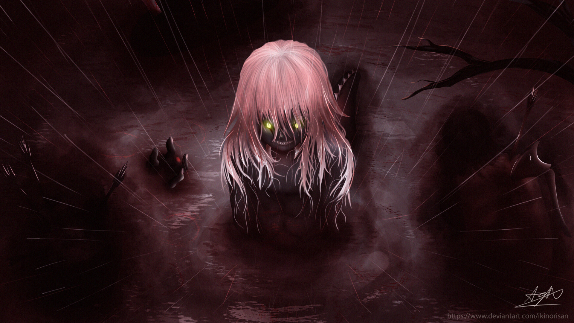 artstation blood water potato chan