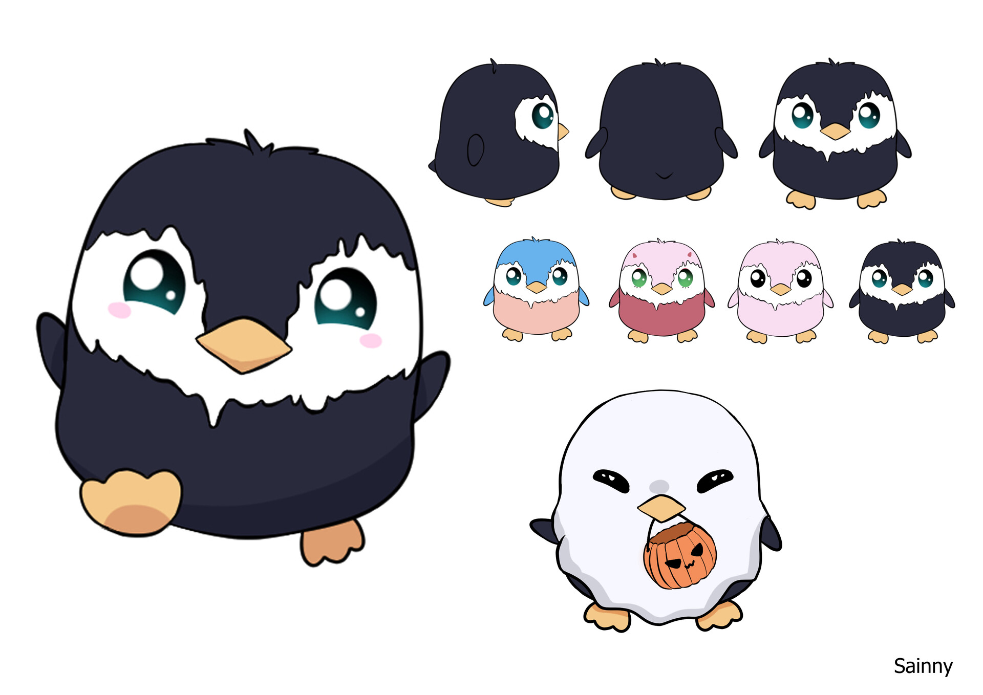 Artstation Concept Art And Assets For The Game Flyguins Alexandra Izquierdo