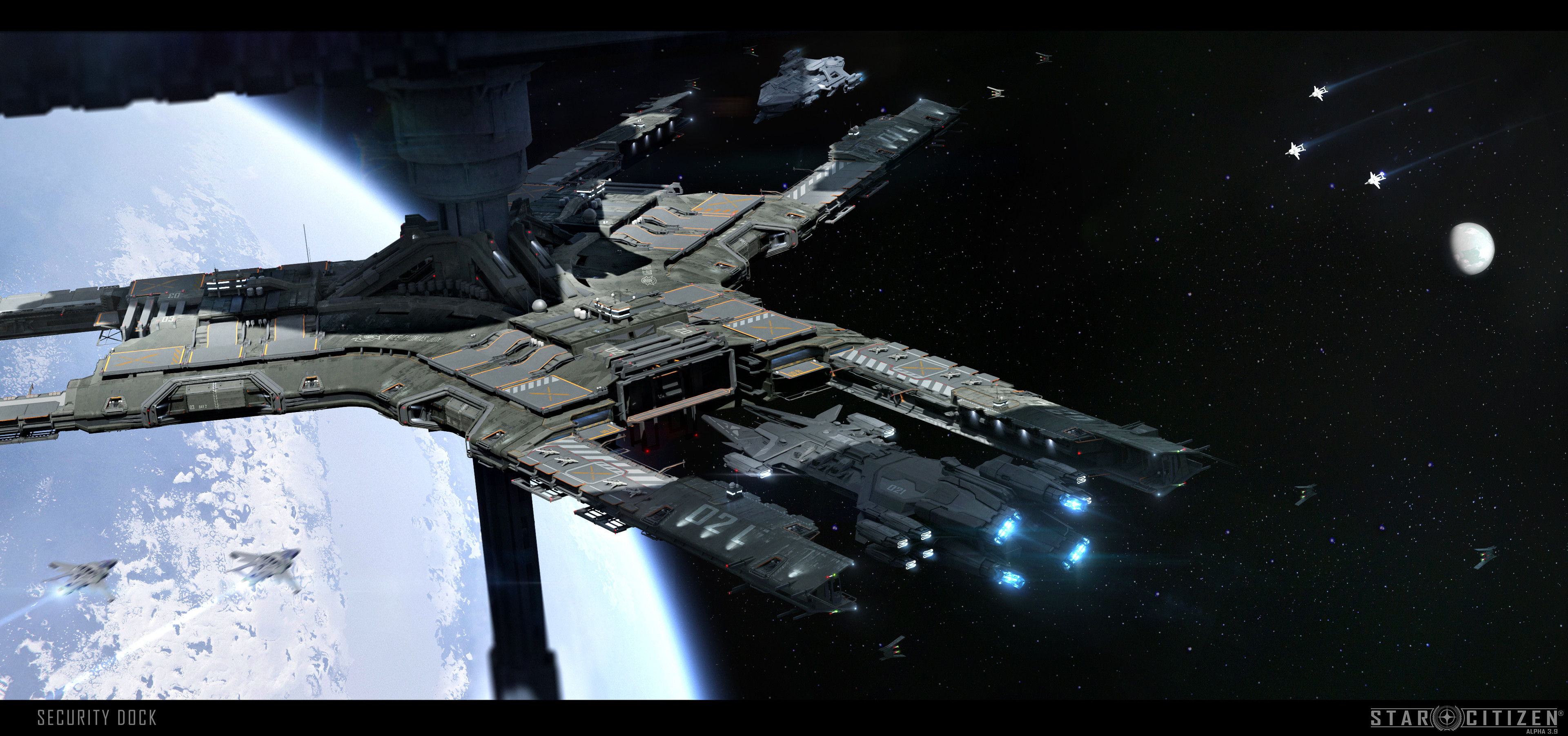 Security Dock - Earlier concept exploration