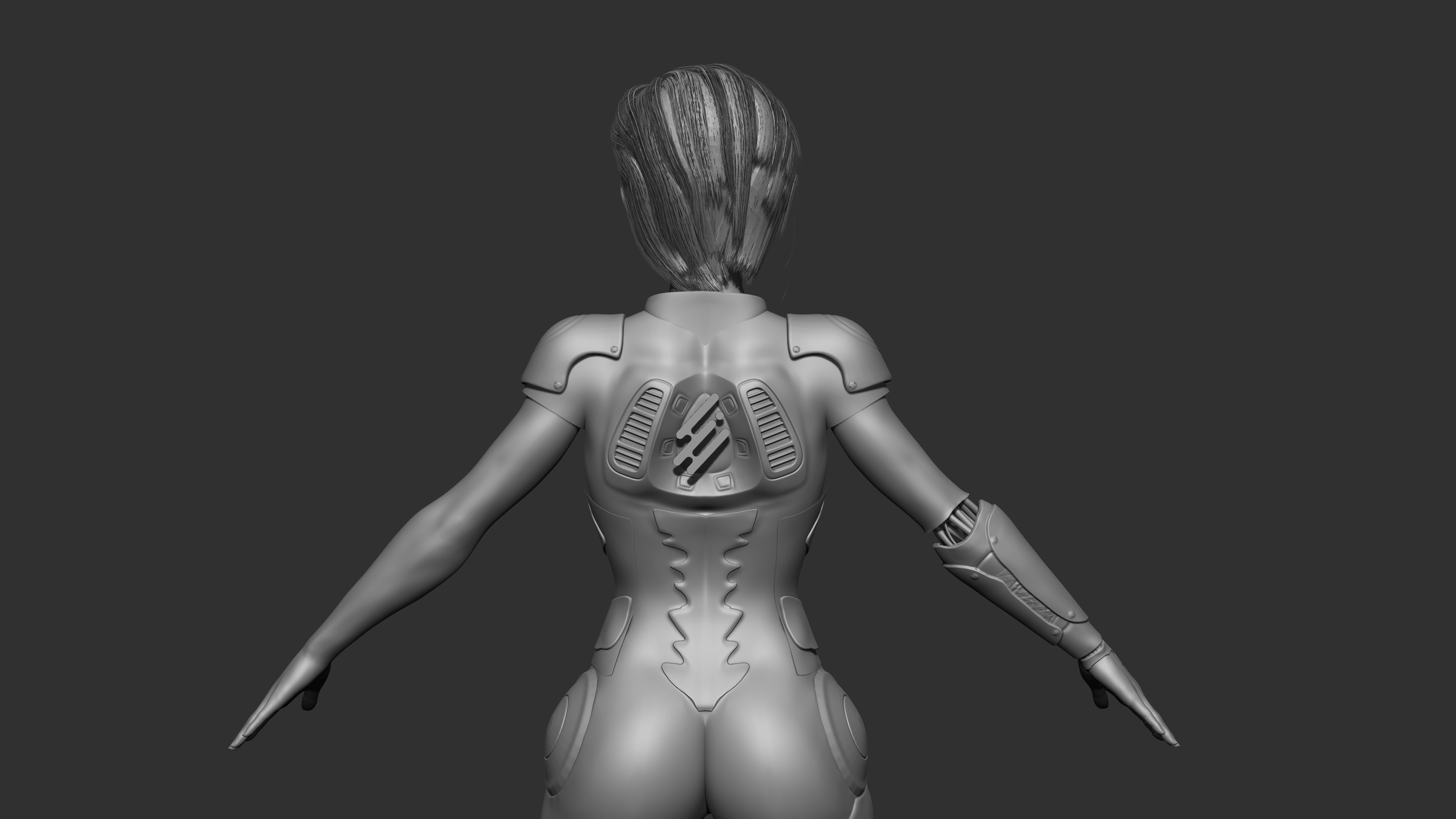 Hp model - Zbrush