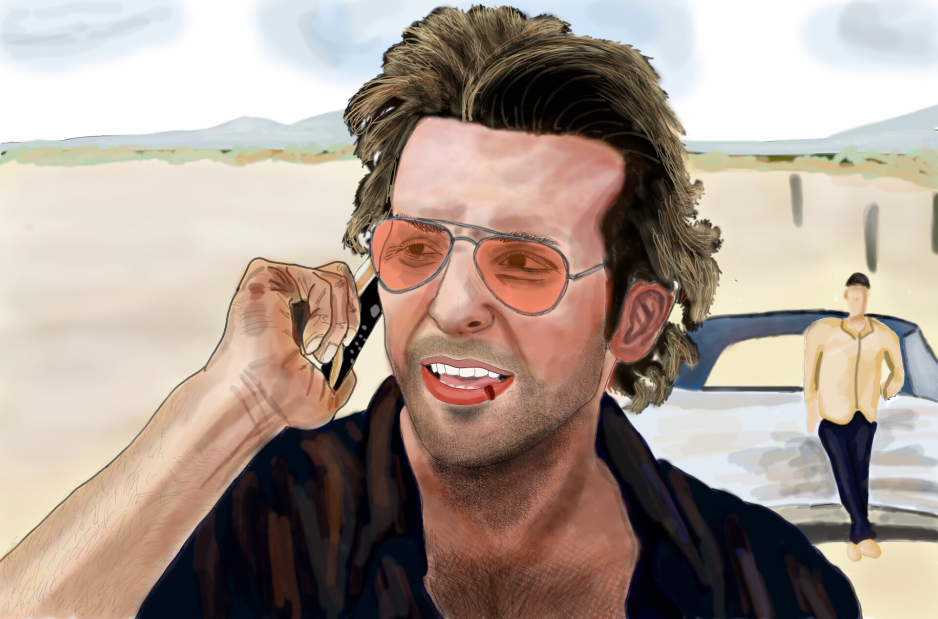 Bradley cooper hot sale hangover glasses