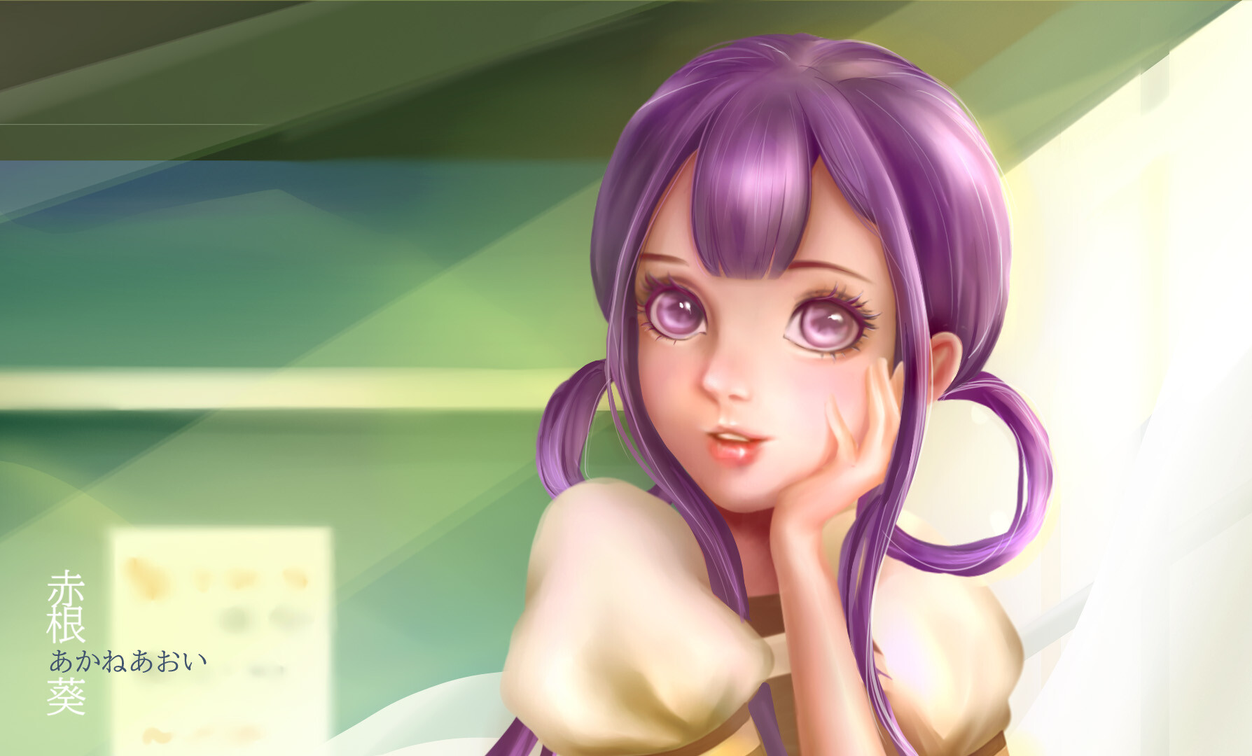 Artstation 赤根 葵 Akane Aoi Ha Ligo