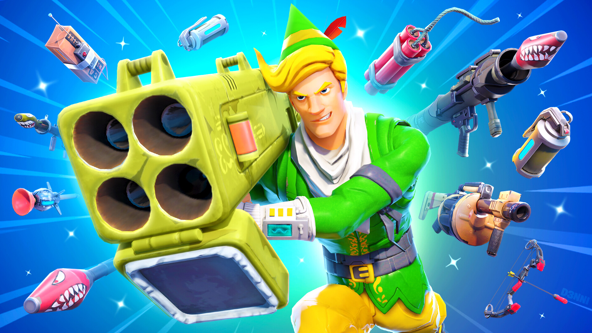 Fortnite Thumbnail Lachlan Artstation Fortnite Thumbnails By D3nni 2020 D3nni