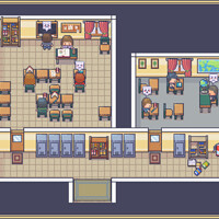 pix Pixel Art Room Top Down 16x16 top down pixel art edoardo zuliani