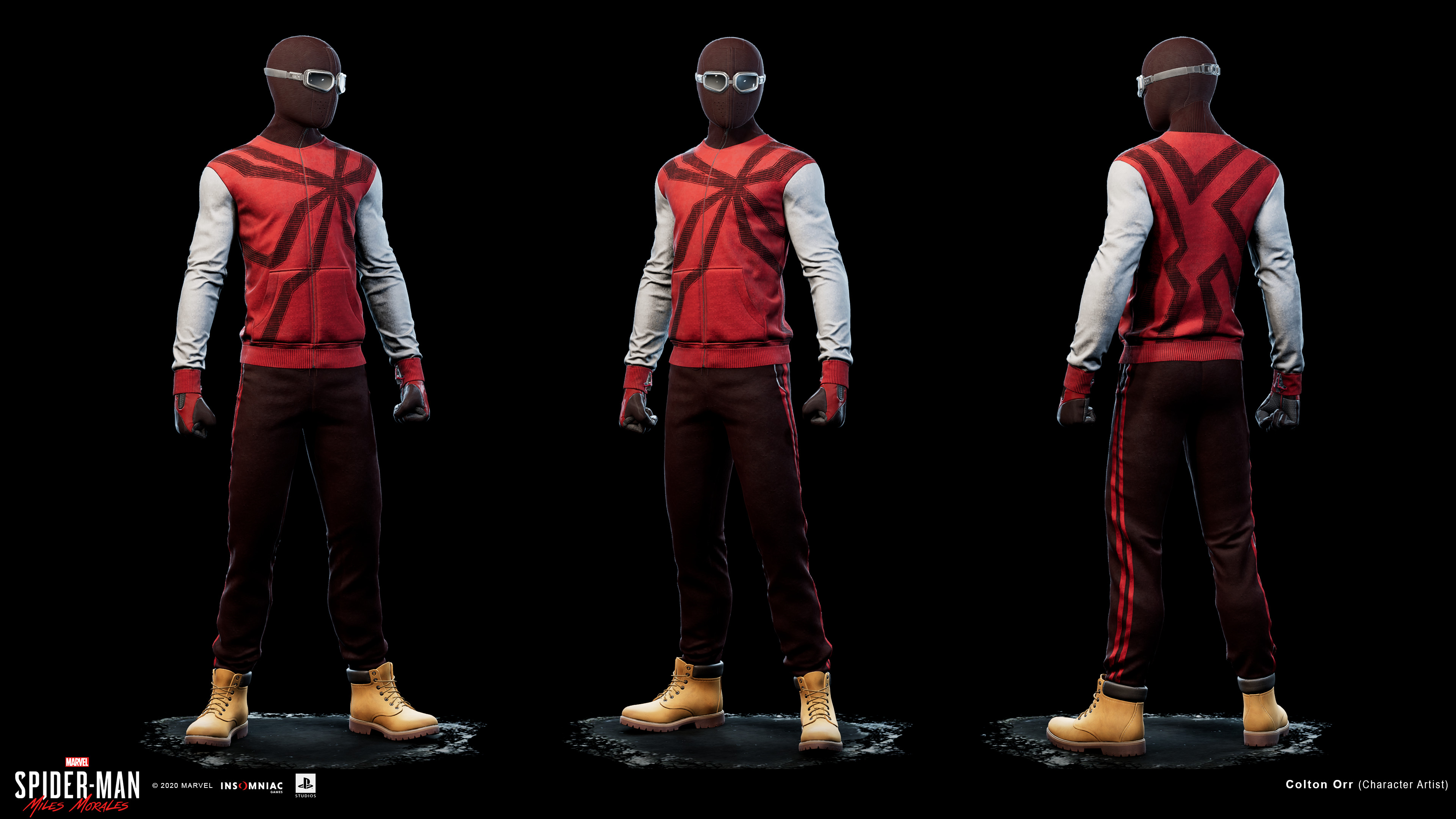 Spider-man Homemade Suit (Miles Morales) Minecraft Skin