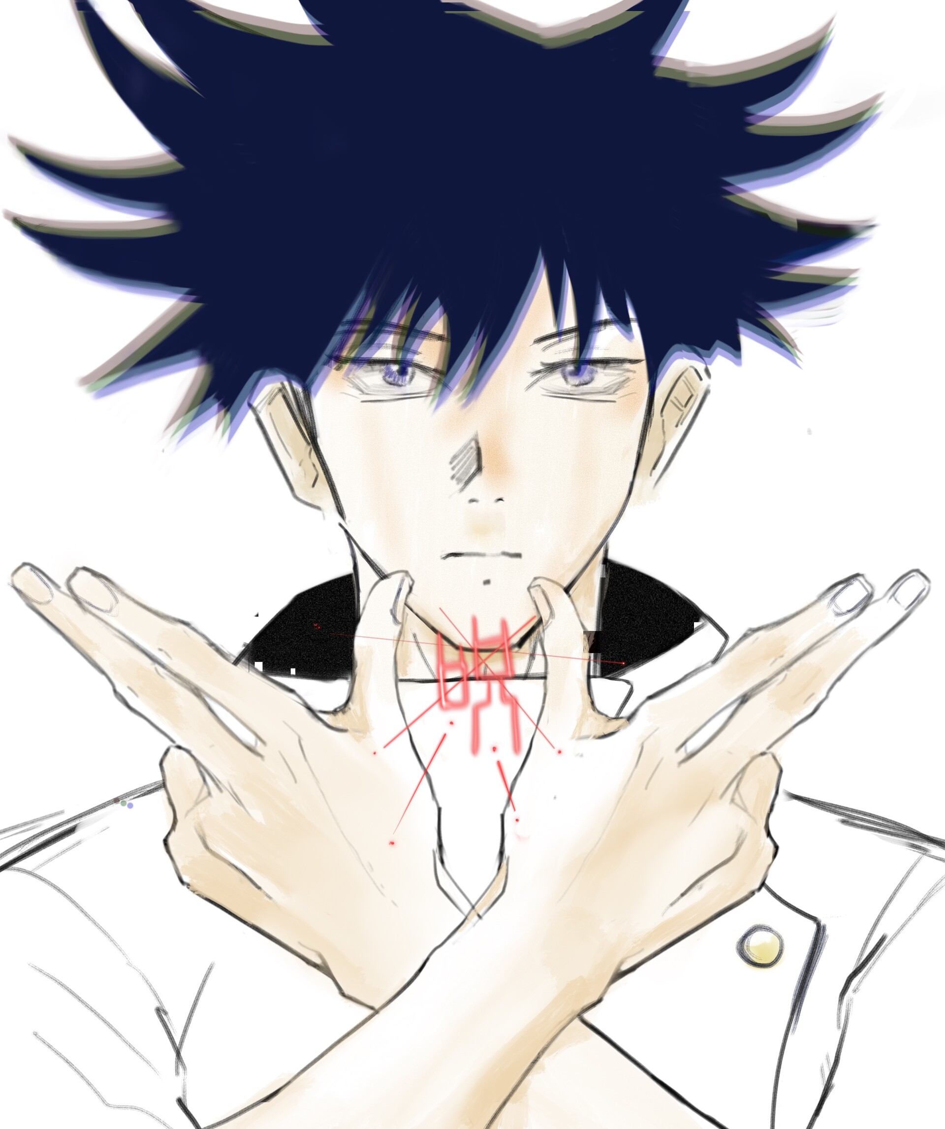 Artstation 呪術廻戦 ふしぐろ めぐみ Gary Zhao