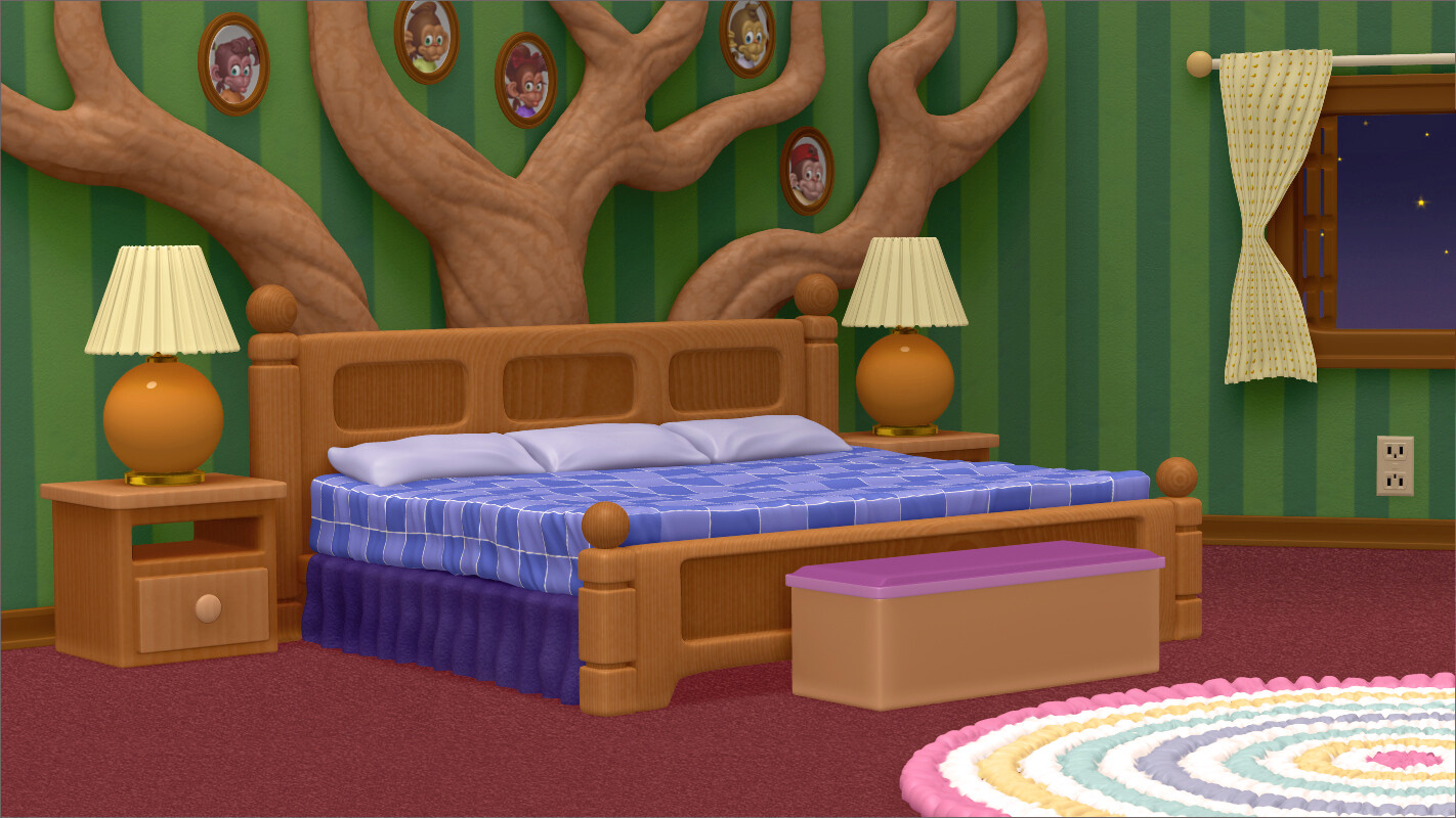 Wolf Tales: Kid's Room Concept 