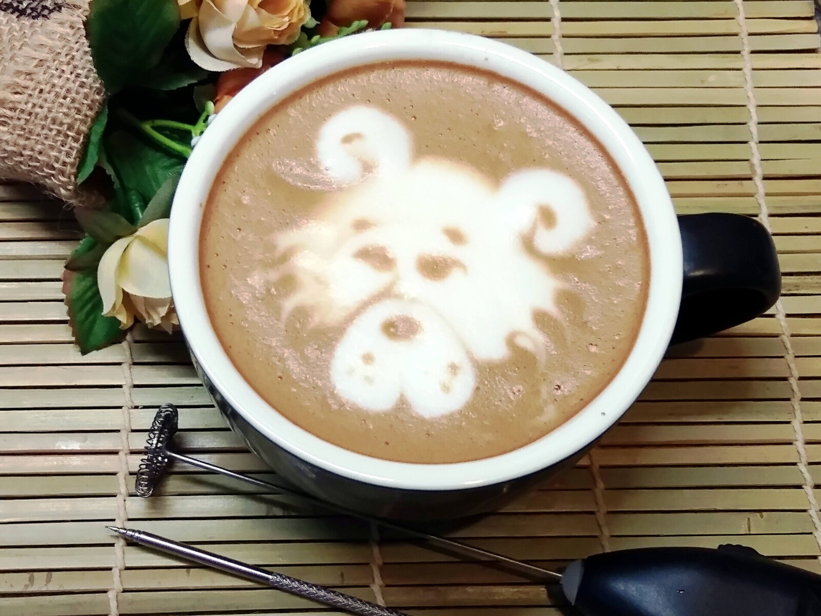 💎Ovaltine Latte | 2020💎
 | Instant Coffee + Ovaltine | IKEA Milk Frother |

