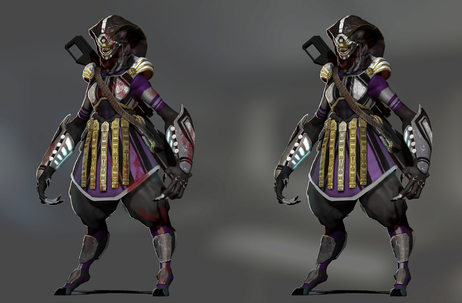Photoshop + Zbrush render