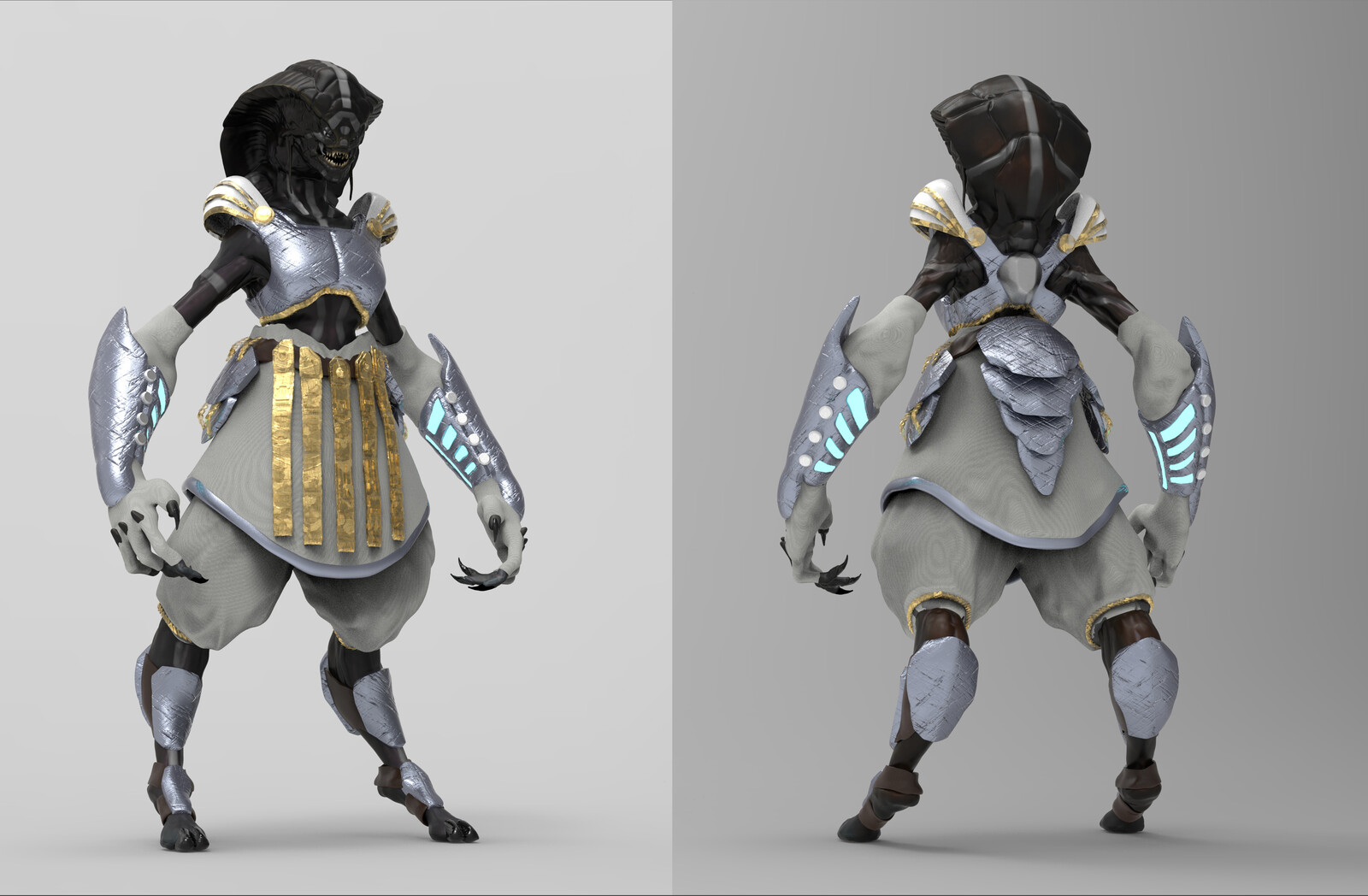 Alternate design (Keyshot)